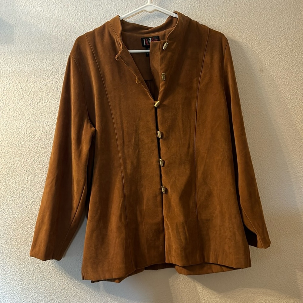 R&K button down jacket size 14P